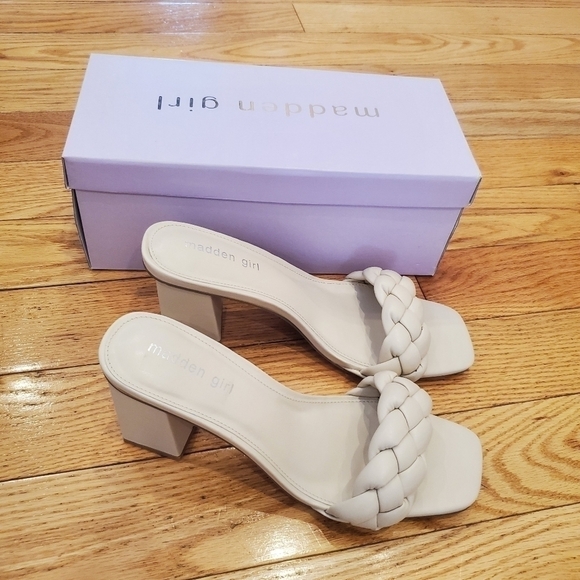 NWT Madden Girl Gracy Slides Size 10 - Picture 2 of 6